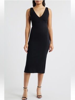 spanx jersey scoop neck tank midi dress | Dresses | New Spanx Scoopneck White Womens dresses
